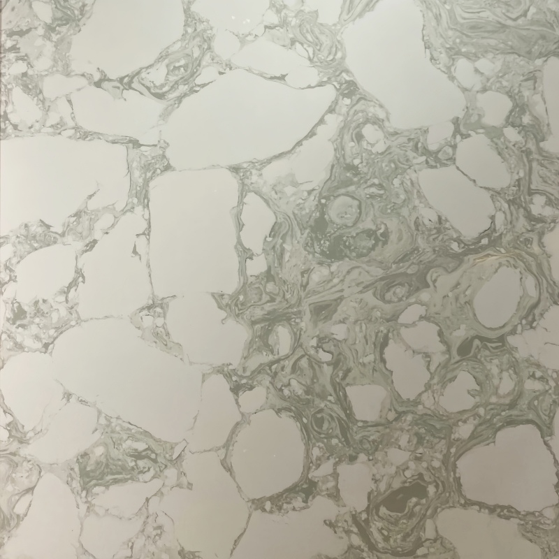 Opal White Marble Veined artificial stone for walls