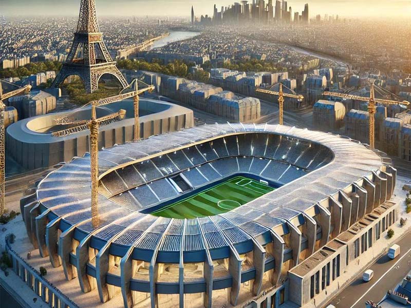 Como a indústria da pedra desempenha um papel nas Olimpíadas de Paris em 2024?