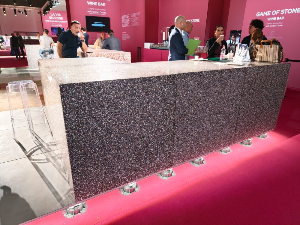 sustainable terrazzo stone for decoration