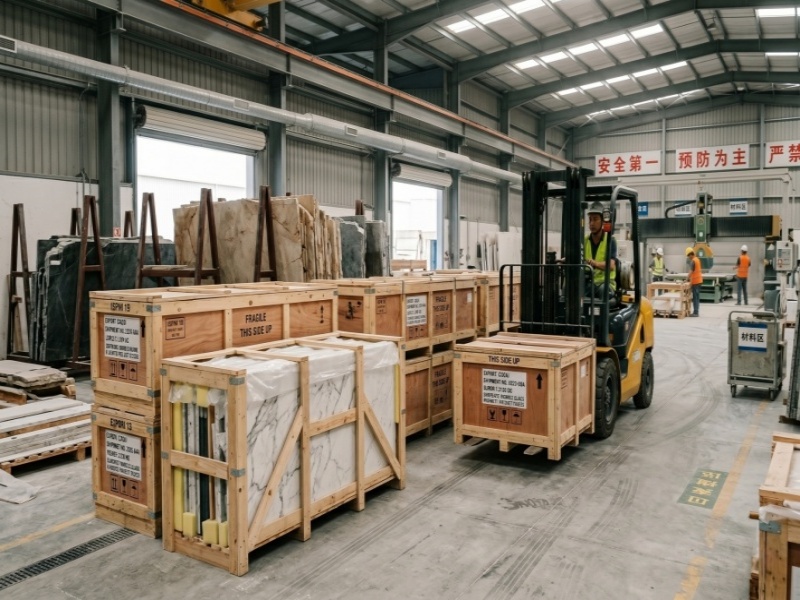 Por que a embalagem para exportação faz parte da qualidade da pedra, e não apenas da logística?