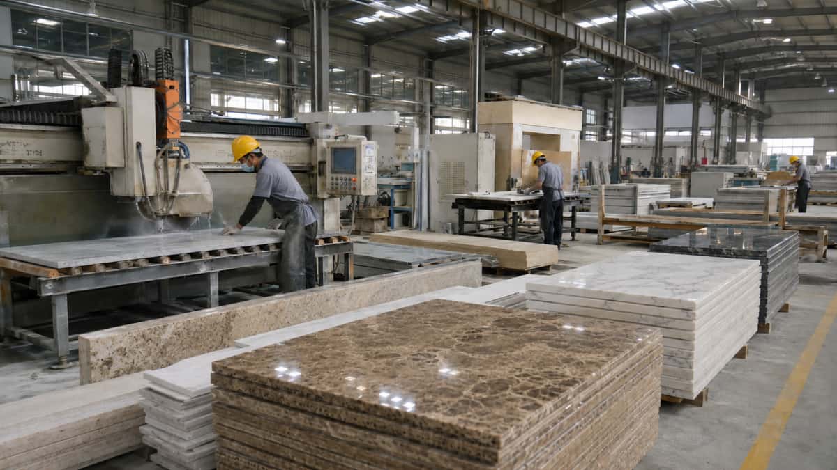 stone-manufacturing-capability-for-project-supply Stone manufacturing capability for cut-to-size project supply in a professional factory