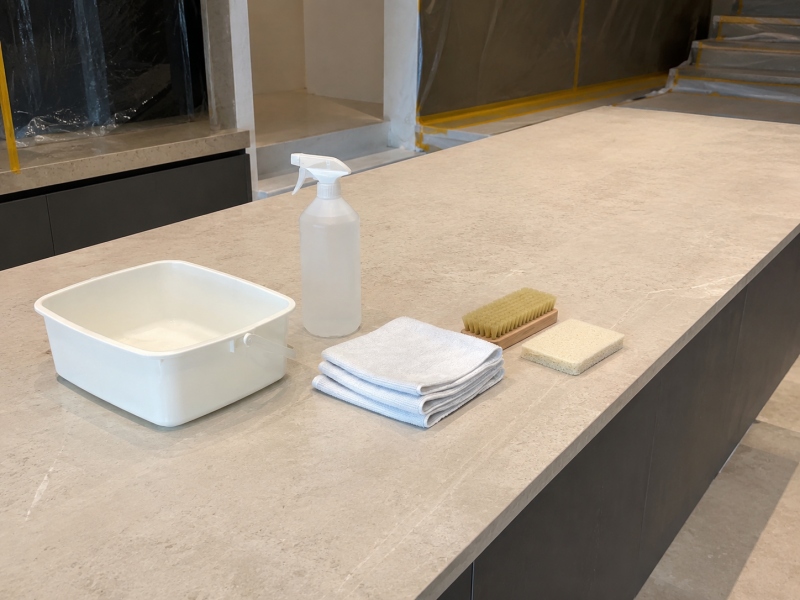 Como proteger superfícies de pedra após a instalação antes da entrega do projeto