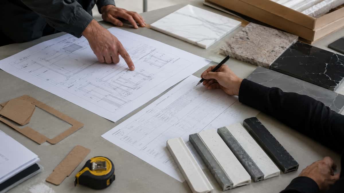 Checklist of drawings size lists edge details cutouts and packing requirements for cut-to-size stone orders