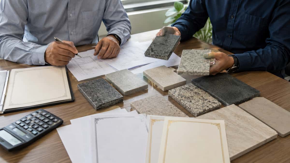 Stone documents and certificates review before project RFQ